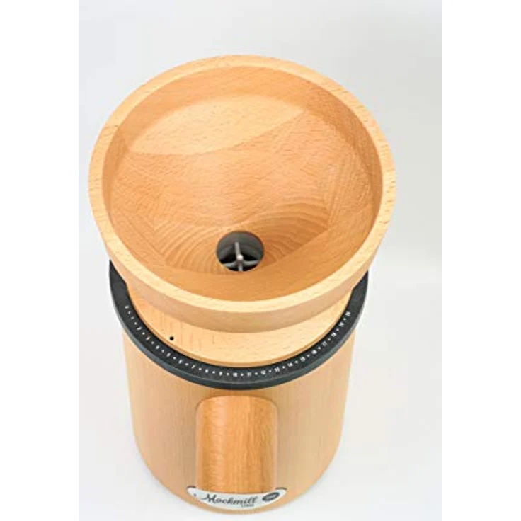 Mockmill Professional 200, elektrische Getreidemühle, 200 g/min, Dauerbetrieb, Buche, 600 Watt, natur – Bild 4