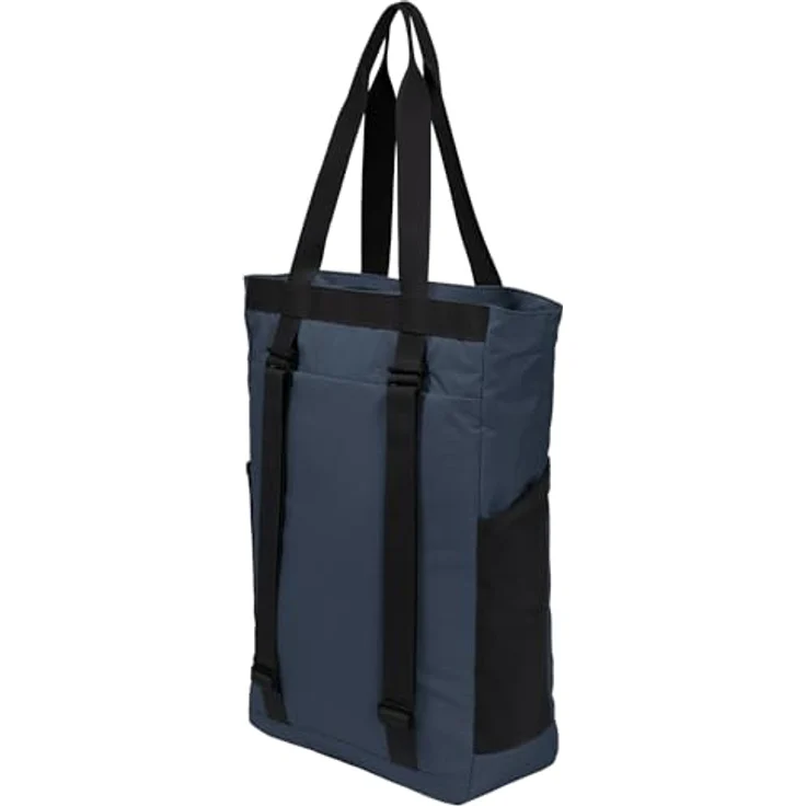 Jack Wolfskin Zoya Shopper Tasche, 41 cm mit Laptopfach, blau, 100% Polyamid – Bild 2