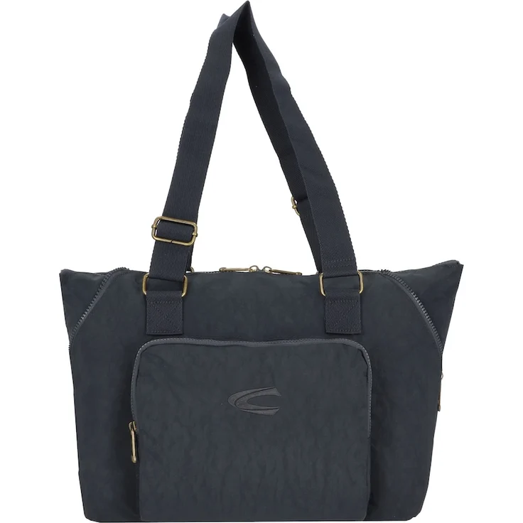 camel active Journey Shopper Tasche, 47 cm, geräumig, Nylon, violett, mit verstellbaren Tragegurten und Innenfächern
