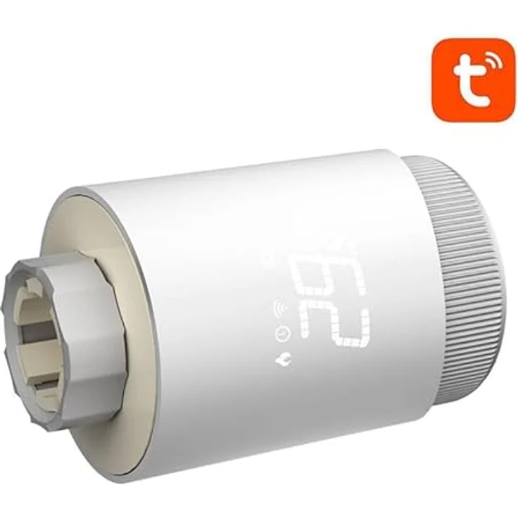 Avatto Intelligenter thermostatischer Heizkörperhahn TRV10, Zigbee, Tuya, IP20, 3x 1,5 V AA – Bild 2
