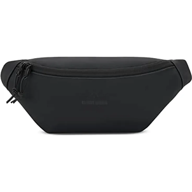 Johnny Urban Sleek Series Riley Gürteltasche, 38 cm, schwarz, 100% Polyurethan
