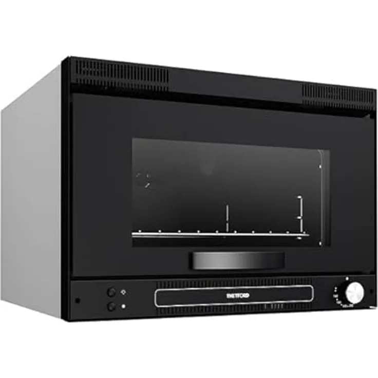 THETFORD Backofen 525, 23L Elektrobetrieb, Schwarz, kompakte Maße 52,7 x 37 x 51,6 cm, 1,5 kW Heizleistung
