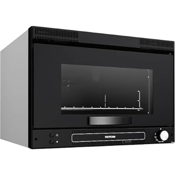 THETFORD Backofen 525, 23L Elektrobetrieb, Schwarz, kompakte Maße 52,7 x 37 x 51,6 cm, 1,5 kW Heizleistung