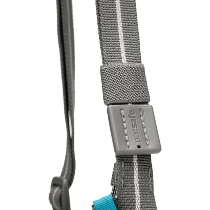 Pacsafe GO, anti-theft Tech Mini Bag Umhängetasche, RFID, 12 cm, grau, 100% Polyester – Bild 11