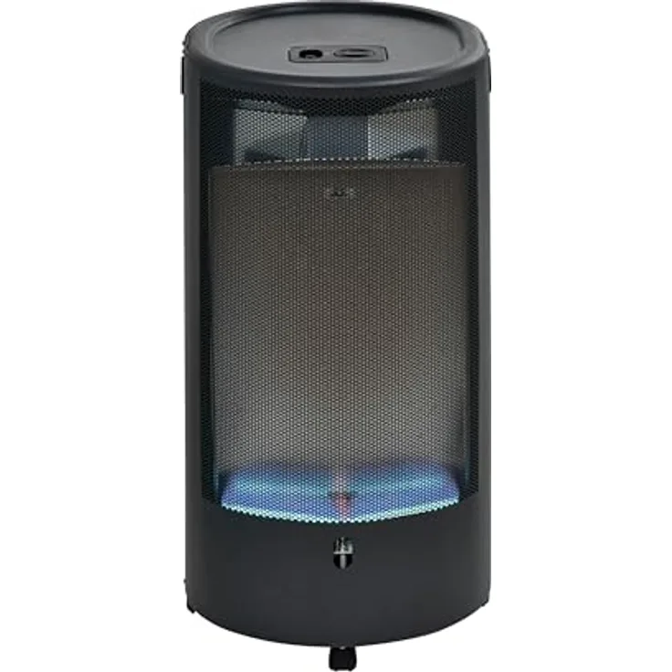 Firefix Gas-Heizofen CHIC 4200 CLASSIC, Schwarz, 2 Heizstufen, geeignet für Innen und Außen, mit Piezo-Zündung