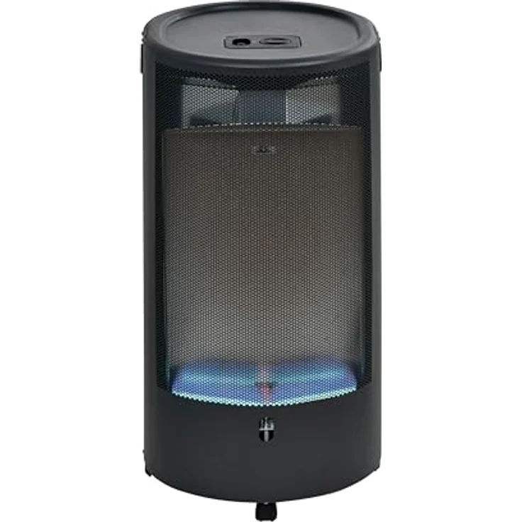 Firefix Gas-Heizofen CHIC 4200 CLASSIC, Schwarz, 2 Heizstufen, geeignet für Innen und Außen, mit Piezo-Zündung – Bild 1