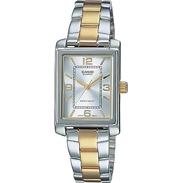Casio Women's Analog-Digital Automatic Uhr mit Armband S7249839 – Bild 2