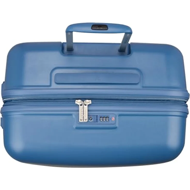 Roncato Relife 4 Rollen Trolley 78 cm, Dehnfalte, 100% PET, blau – Bild 5