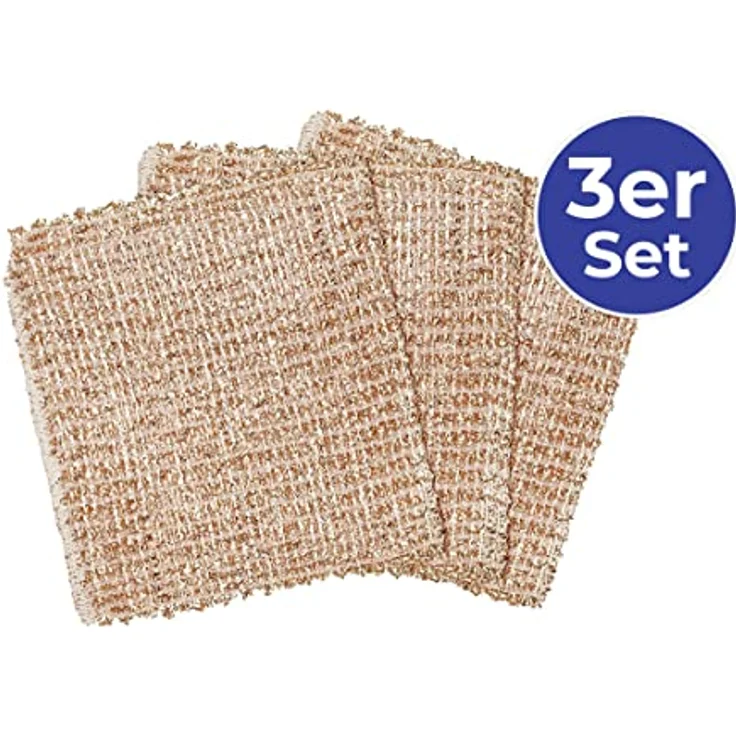 Maximex Kupfertuch 3er Set - 3er Set, Kupfer, 16 x 0.2 x 13 cm, Kupfer – Bild 2