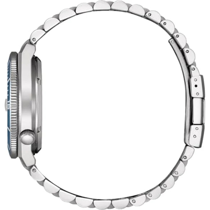 Citizen NJ0231-56L, Herrenuhr Automatik Edelstahl silberfarben mit türkisem Zifferblatt, 40 mm, wasserdicht bis 10 ATM – Bild 3