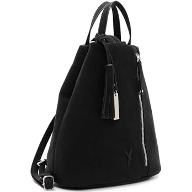 Suri Frey SFY Romy City Rucksack, 33 cm, schwarz, 100% Polyester, 30 cm x 18 cm x 33 cm – Bild 5