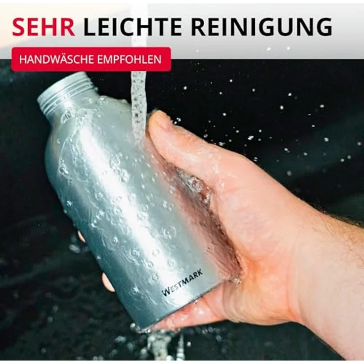 WESTMARK Salzstreuer Omega, Aluminium Gewürzstreuer mit Deckel, 650 ml, BPA-frei – Bild 6