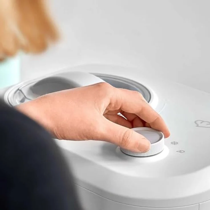 Springlane Eismaschine Eni mit Kompressor, 1 l, 100 W, weiß - Preisvergleich – Bild 5