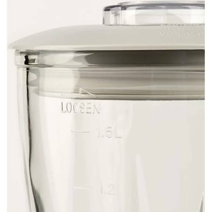 Girmi Standmixer FR9301, 1000 W, 4 Stufen, 1,5 l Glaskrug, 6 Edelstahlklingen, Eiscrusher, Pulse-Funktion – Bild 3