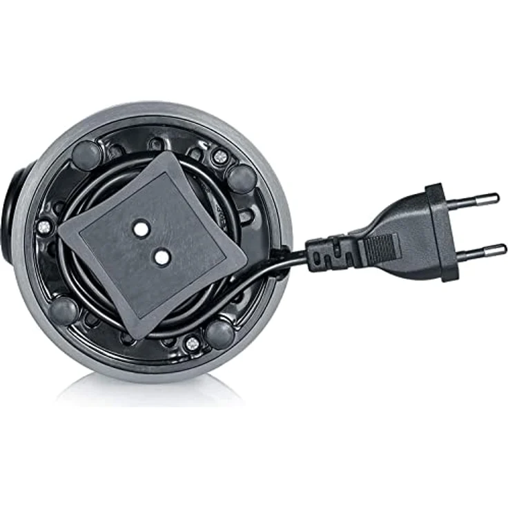 SEVERIN KM 3879 Kaffee- und Gewürzmühle, Edelstahlmesser (150 W, Max. Füllmenge 50 g, Integrierte Kabelaufwicklung) silber, 17.5 – Bild 5