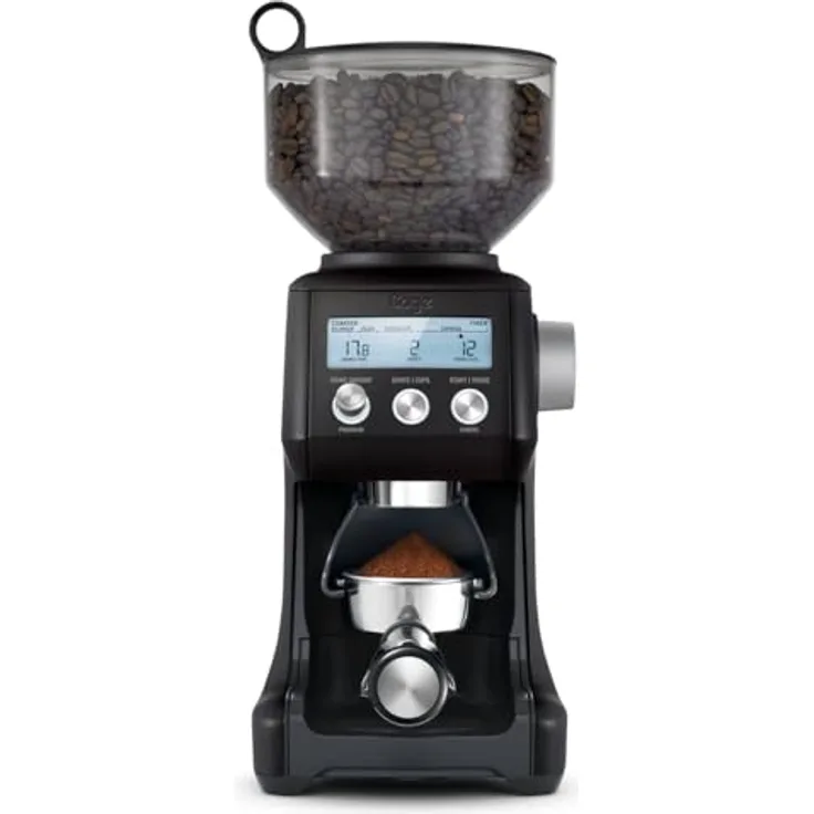 Sage Smart Grinder Pro, Kaffeemühle mit 60 Einstellungen, Schwarz