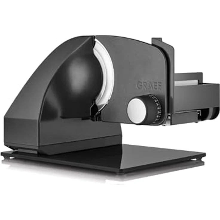 Graef Allesschneider Master M95, eisenglimmergrau (M95EU) - Premium Vollmetall mit 30° Kippfunktion und 170-Watt-Motor – Bild 1