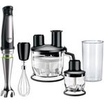 Braun MQ 7085, Stabmixer mit ActiveBlade-Technologie, 1000 W Motor, SplashControl und EasyClick+ System, Schwarz