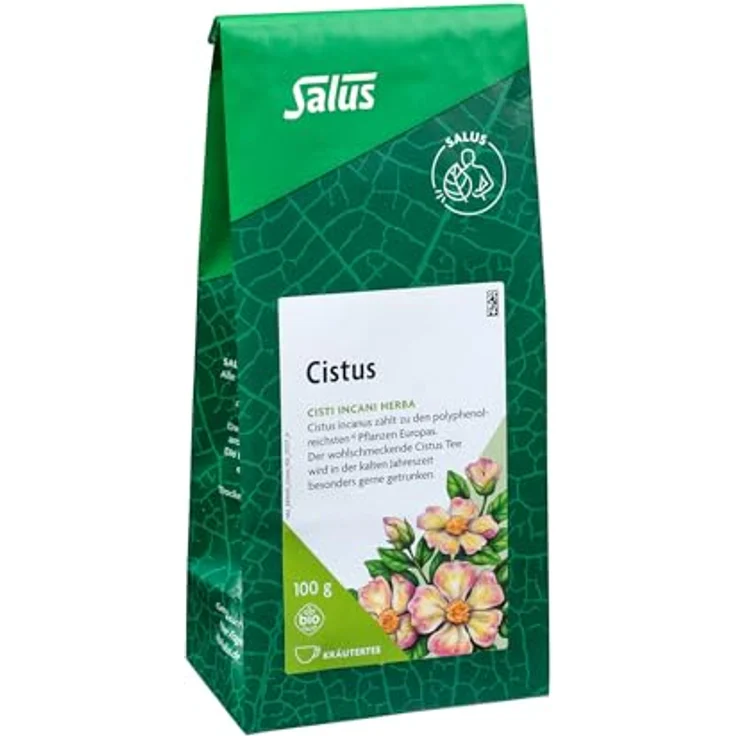 Salus Cistus Kräutertee Bio, 100 g wohlschmeckender Kräuter- und Gewürztee – Bild 3