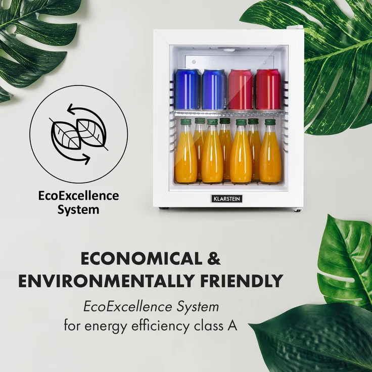 Klarstein Brooklyn 24 White Mini-Kühlschrank, weiß – Bild 8