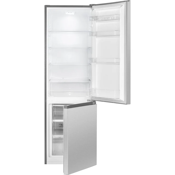 Bomann KG 184.1 Kühl-Gefrierkombination, freistehend, Edelstahloptik, Abtauautomatik, LED, Breite 55 cm, Energieklasse D – Bild 4