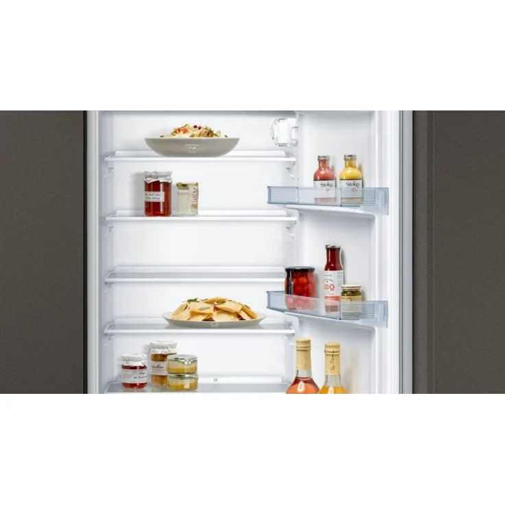 Neff K1554XSFO Kühlschrank, Einbau, weiß, LED, Breite 54.1 cm, Energieklasse F – Bild 4