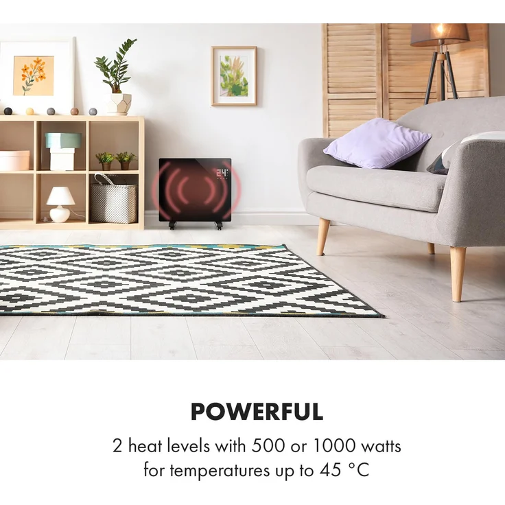 Klarstein Heizstrahler Bornholm Single Smart Konvektionsheizgerät, Heizstrahler – Bild 3