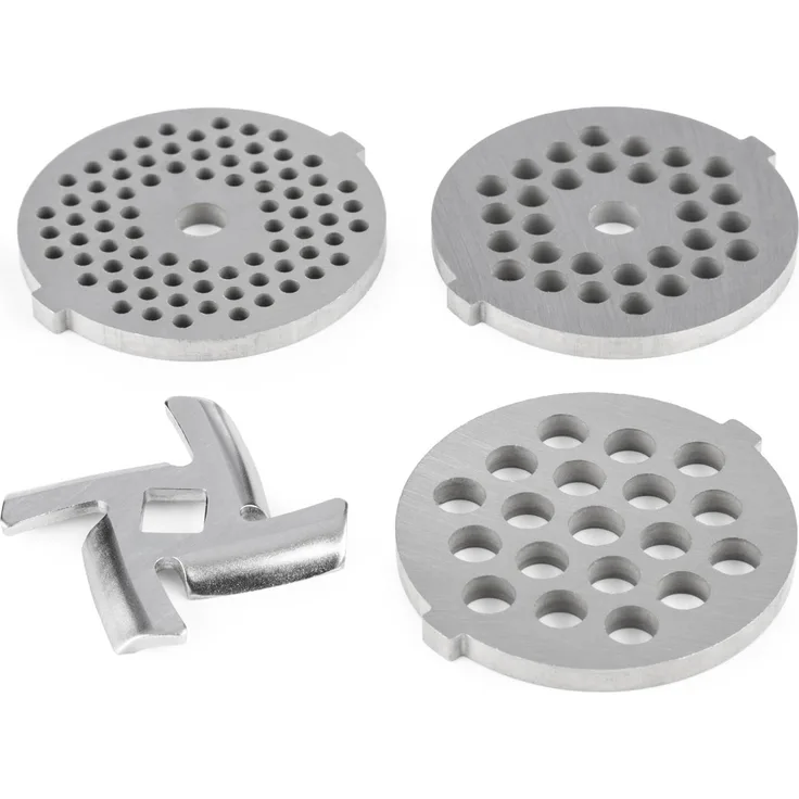 Klarstein 4-teiliges Lochscheiben-Set für die Lucia-Küchenmaschine 3-4,5-7mm