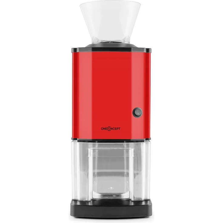 oneConcept Icebreaker Ice Crusher 15kg-h 3,5 Liter Eisbehälter Edelstahl Rot – Bild 3