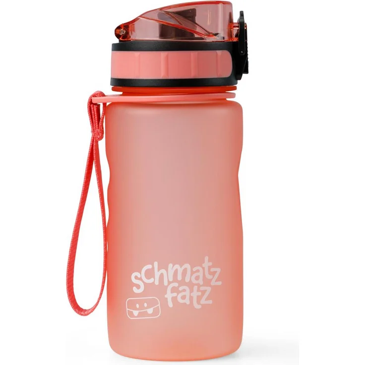 schmatzfatz Trinkflasche Tritan-Trinkflasche 350 ml, rosa, koralle – Bild 1