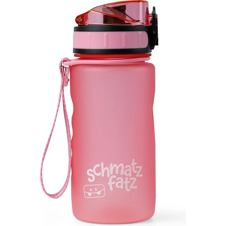 schmatzfatz Trinkflasche Tritan-Trinkflasche 350 ml, rosa, rosa – Bild 1