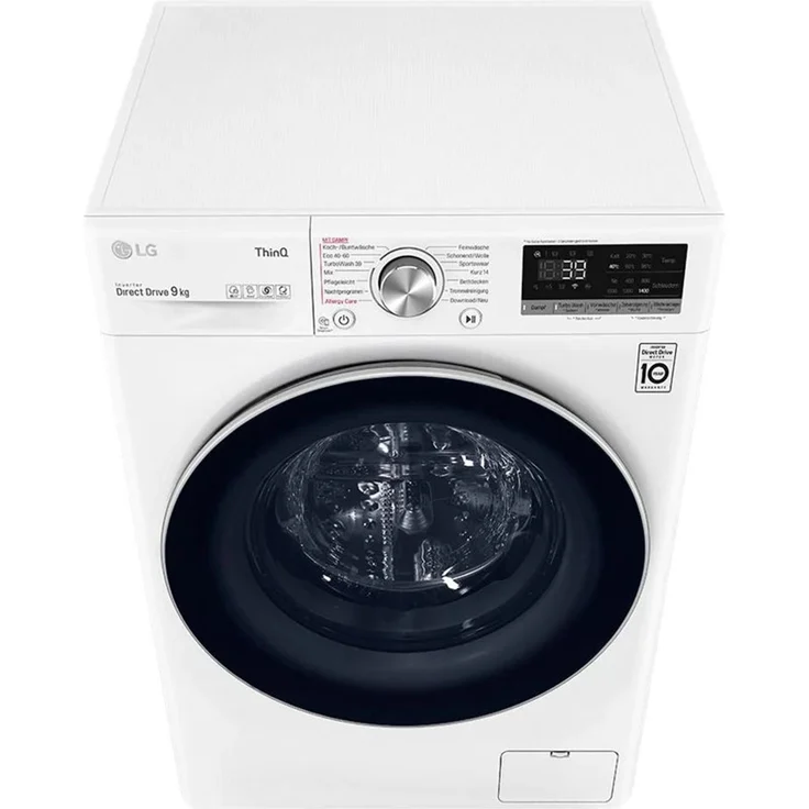 LG Serie 7 F4WV709P1E, Frontlader-Waschmaschine, A, Fassungsvermögen 9 kg, Standgerät, Breite 60 cm, Nachlegefunktion, Kindersicherung – Bild 8