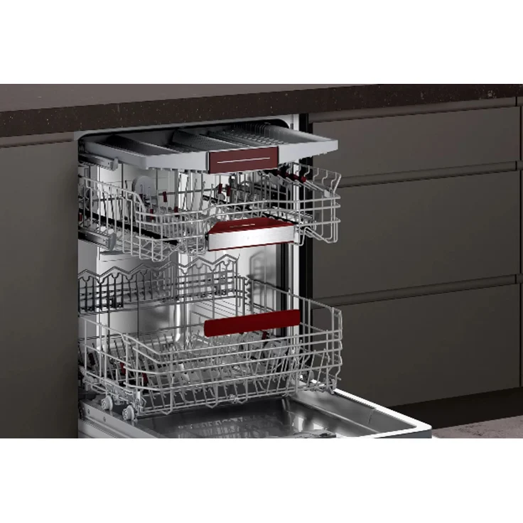 Neff S145ECS11E, Geschirrspüler, C, Geräuschemissionsklasse B, Geräuschemissionen 44 Dezibel – Bild 6