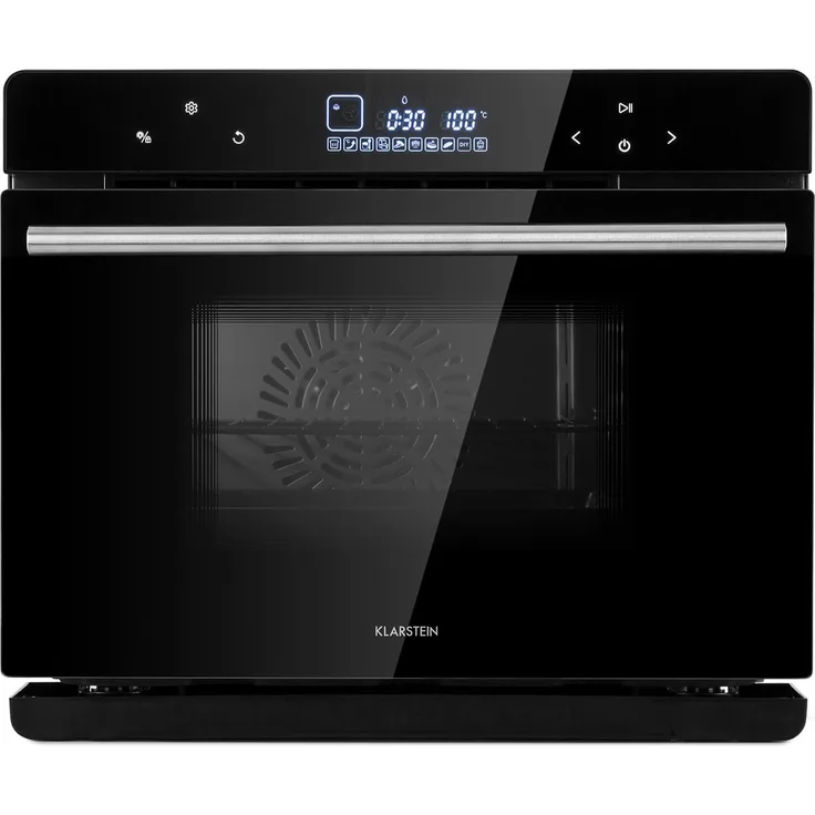 Klarstein MasterFresh Dampfbackofen 230°C 24l Touch-Bedienfeld schwarz - Preisvergleich