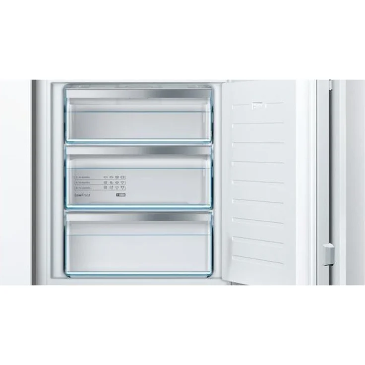 Bosch GIV11AFE0 Gefrierschrank, Einbau, weiß, LowFrost, Supergefrieren, Breite 55.8 cm, Energieklasse E – Bild 7
