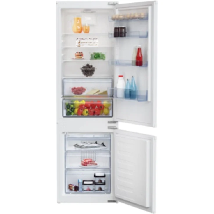 Beko BCSA285K4SN Kühl-Gefrierkombination, Einbau, weiß, Breite 54 cm, Energieklasse E – Bild 6