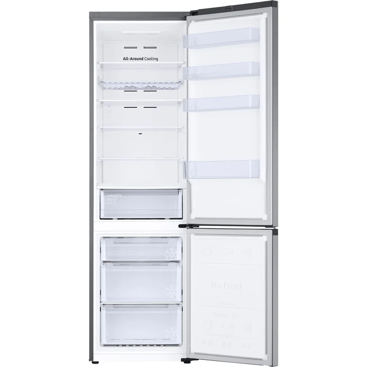 Samsung RL38T602CSA/EG Kühl-Gefrierkombination, freistehend, Edelstahloptik, NoFrost, Schnellkühlen und -gefrieren, Breite 59.5 cm – Bild 5