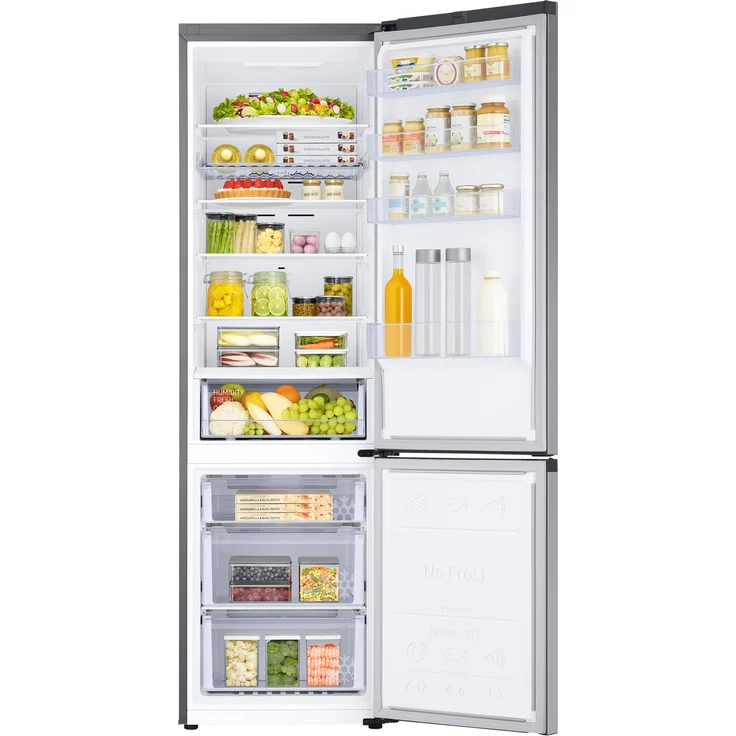 Samsung RL38T602CSA/EG Kühl-Gefrierkombination, freistehend, Edelstahloptik, NoFrost, Schnellkühlen und -gefrieren, Breite 59.5 cm – Bild 8