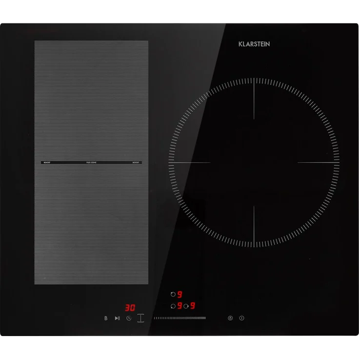 Delicatessa 3 Flex Induktionskochfeld 3 Zonen 6600W Flexzone schwarz 3 – Bild 1
