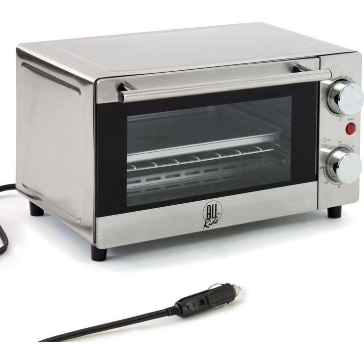 Multistore 2002 Mini-Backofen, 9L, für LKW-Bus, 24V, 300W, Edelstahl, Silber – Bild 2
