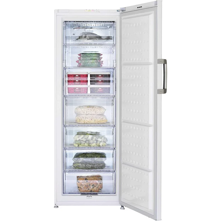 Beko FS127940N Gefrierschrank, freistehend, weiß, Schnellgefrieren, Türanschlag wechsebar, Breite 59.5 cm, Energieklasse E – Bild 5