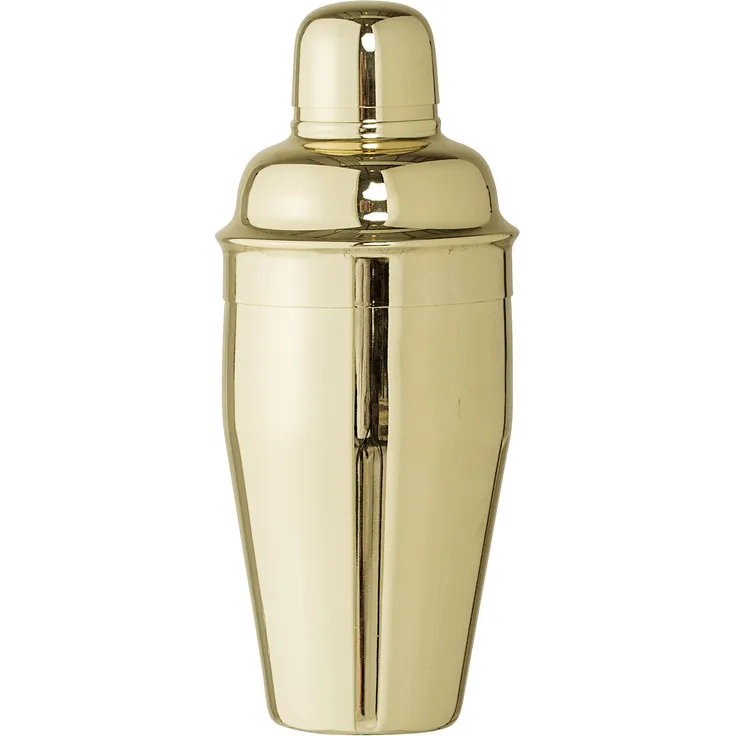 Bloomingville Cocktail Shaker gold Edelstahl elegantes Barzubehör für die Hausbar