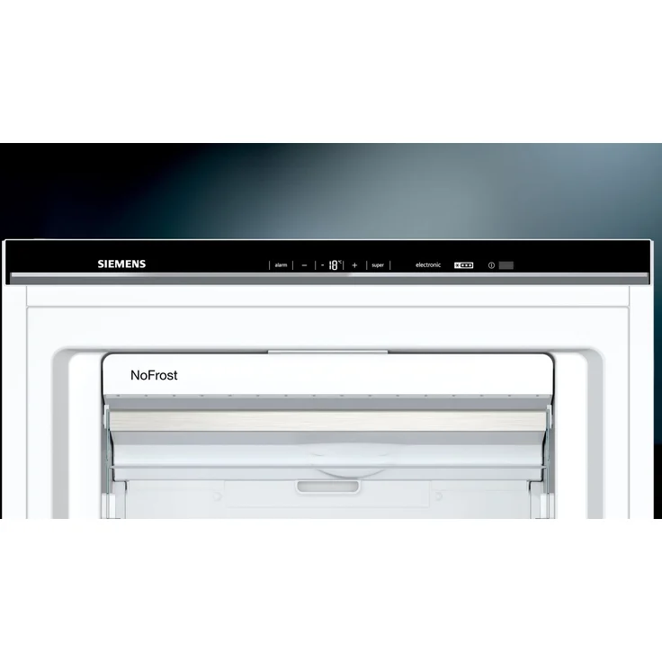 Siemens GS51NAWCV Gefrierschrank, freistehend, weiß, NoFrost, Schnellgefrieren, multiAirflow, LED, Breite 70 cm, Energieklasse C – Bild 4