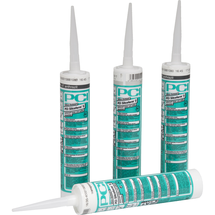 PCI Silcoferm&reg, S Silikon-Dichtstoff 310 ml - 47 Anthrazit