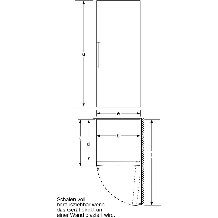 Bosch GSN54AWCV Gefrierschrank, freistehend, weiß, NoFrost, Schnellgefrieren, LED, Breite 70 cm, Energieklasse C – Bild 10