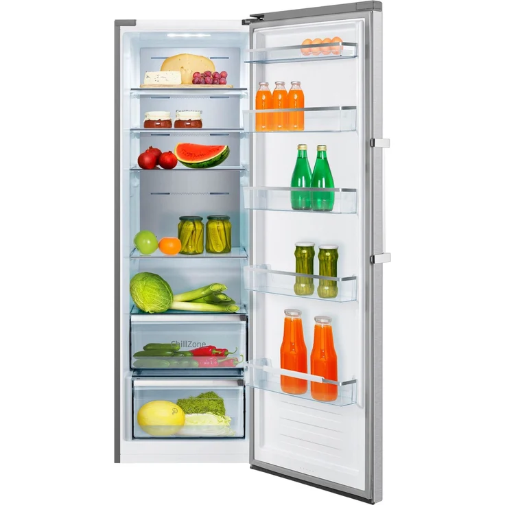 Amica VKS 358 150 E Kühlschrank, freistehend, Metalldekor, NoFrost, Breite 59.5 cm – Bild 2