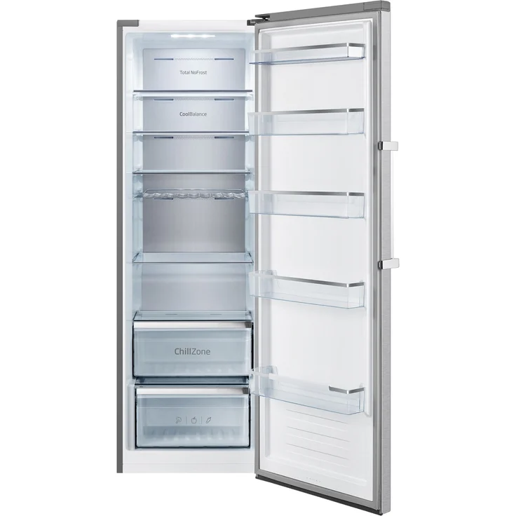 Amica VKS 358 150 E Kühlschrank, freistehend, Metalldekor, NoFrost, Breite 59.5 cm – Bild 3