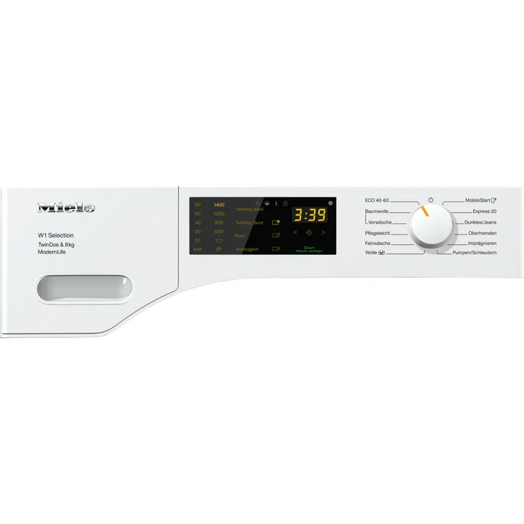 Miele W1 Selection WSD663 WCS, Frontlader-Waschmaschine, A, Fassungsvermögen 8 kg, Standgerät, Breite 59,6 cm, variable Schleuderdrehzahl, CapDosing – Bild 2