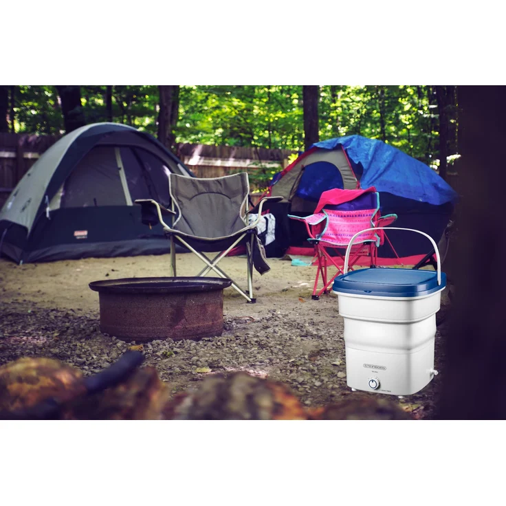 Steinborg SB-4004, Toplader-Mini-Waschmaschine, Fassungsvermögen 1,5 kg, Standgerät, Breite 35 cm, faltbar, campinggeeignet – Bild 6
