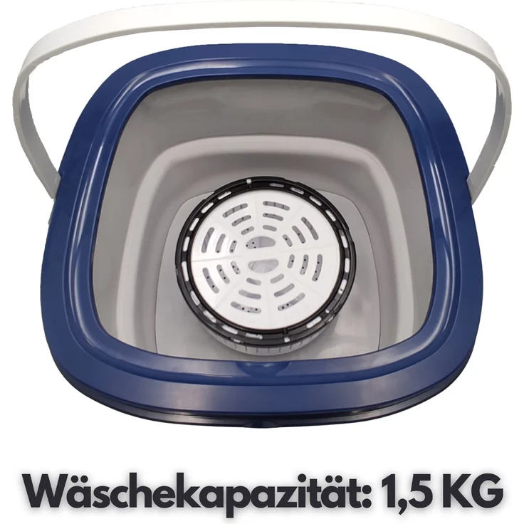 Steinborg SB-4004, Toplader-Mini-Waschmaschine, Fassungsvermögen 1,5 kg, Standgerät, Breite 35 cm, faltbar, campinggeeignet – Bild 8